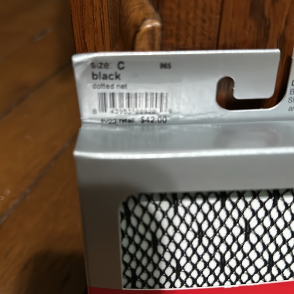 Women spanx black patterned size C tights - Picture 5 of 5